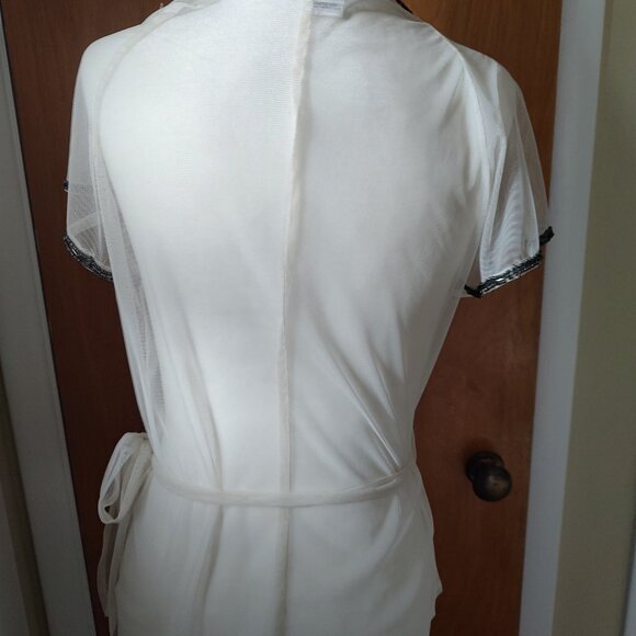 Vintage BCBGMaxazria Beaded Wrap - Picture 2 of 5